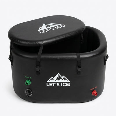 Inflatable Ice Bath Tub Built for Full-Body Recovery, 216 Gallon Capacity, Insulated Design, Chiller Compatible