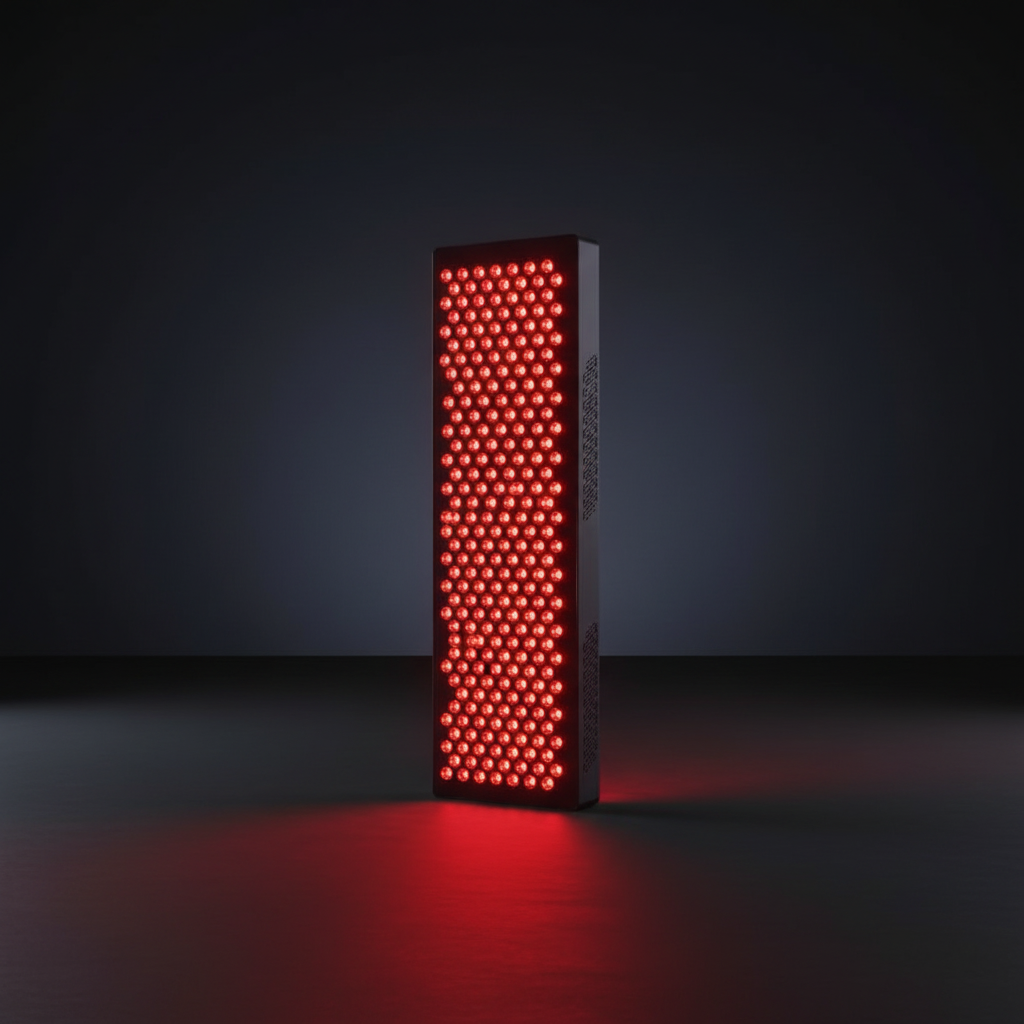 Red Light Therapy Panel Device – Full Body Panel, 630Nm 660Nm 810Nm 850Nm Red & near Infrared Light Therapy, 300 Quad Chip Leds, Brightness Control, Pulse Mode – ULTRA1500